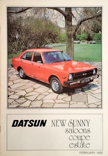 Datsun sunny b310 - sunny,