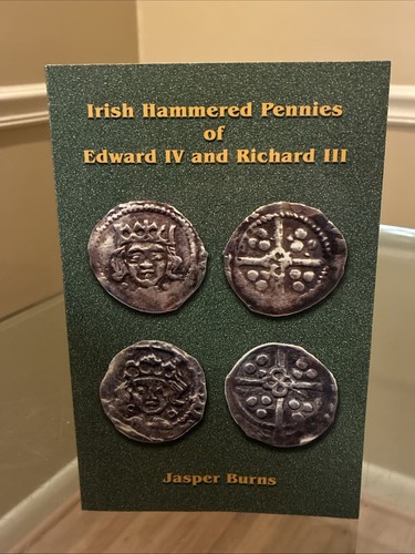 Coins irish hammered pennies - coins,