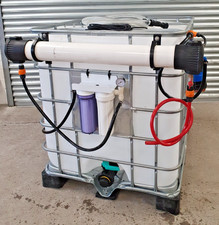 4040 Reverse Osmosis Pure Water Filtration Set with IBC Tank & Transfer Pump