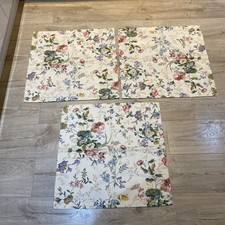 Dorma Vintage V&A Premier Collection guinevere 3 square cushion covers 56 X 55cm