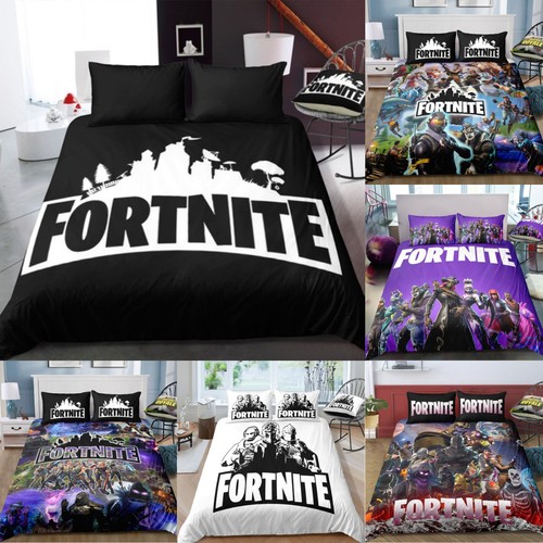 Kids fortnite bedding set - 3d,