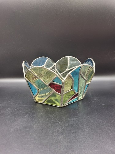 Vintage multicoloured stained - vintage,