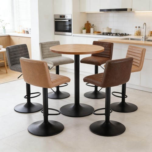 Swivel bar stools - 1/2x,