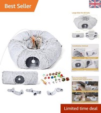 Plush cat tunnel hideaway - cat,