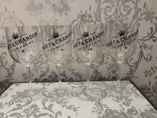 Moet & Chandon Clear Ice Imperial Acrylic Champagne Glasses - Set of 4 