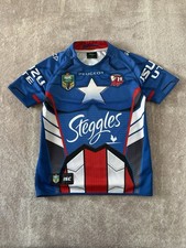 Sydney Roosters NRL Rugby Marvel Shirt 2014 ISC Small Jersey Captain America Top