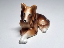 Vintage Collie Dog Figurine