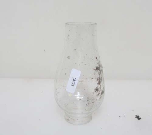 Vintage glass chimney shade - vintage,