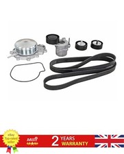 Water Pump + V-ribbed Belt Kit