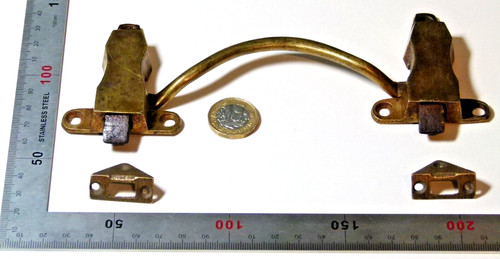 Antique georgian brass double - antique,