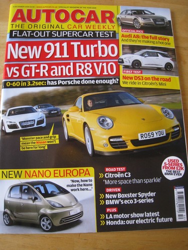 Autocar magazine dec - autocar,