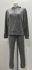 Ladies Ex F&F  Lounge Set / Tracksuit Grey Size 10 12 14 16 18