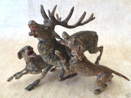 Austrian cold painted bronze - cold,