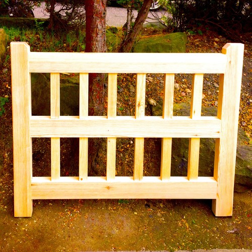 Wooden garden gate brunswick - wooden,