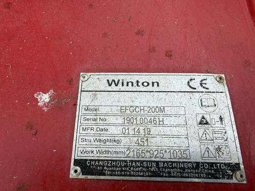Hf220z winton hydraulic - winton,