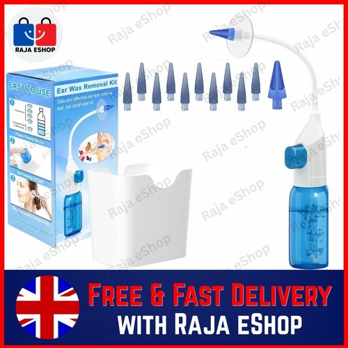 Ear wax removal - ear,
