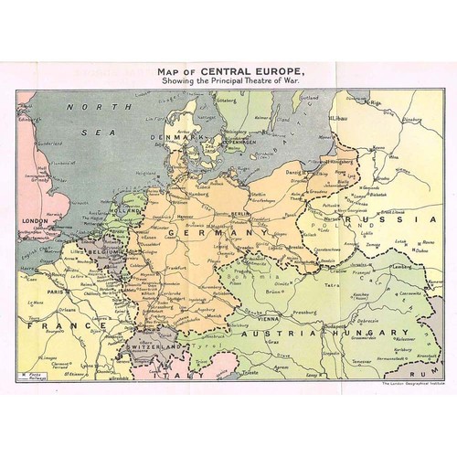 Ww1 folding map the - folding,