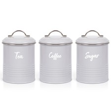 Set of 3 Airtight Round Tea