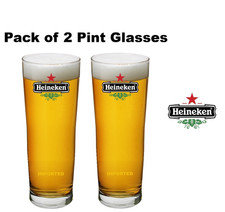 Heineken Pint Glass (2pcs)