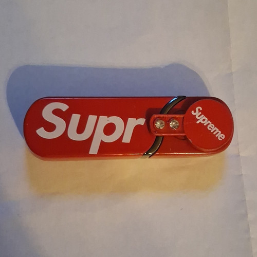 Supreme red advertising - red,