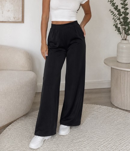 Zara women black satin - zara,