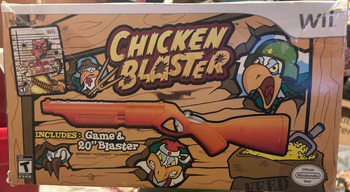Chicken blaster game - game, with