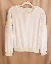 LUSH CLOTHING VELOUR PULLOVER