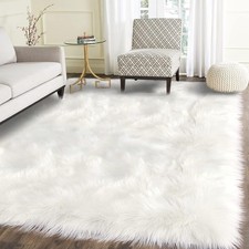 Fluffy Rugs Faux Sheepskin Rug