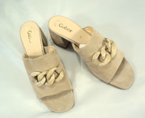 Gabor 712 beige suede - gabor, 81.712