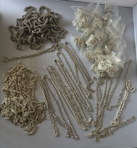 Huge job lot silver tone - job,
