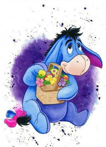 Eeyore cross stitch - eeyore, (15)