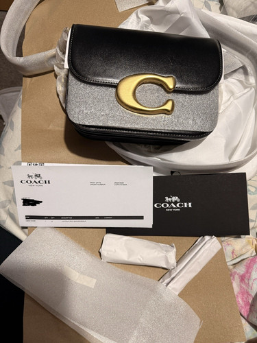 Coach lux calf idol bag - calf,