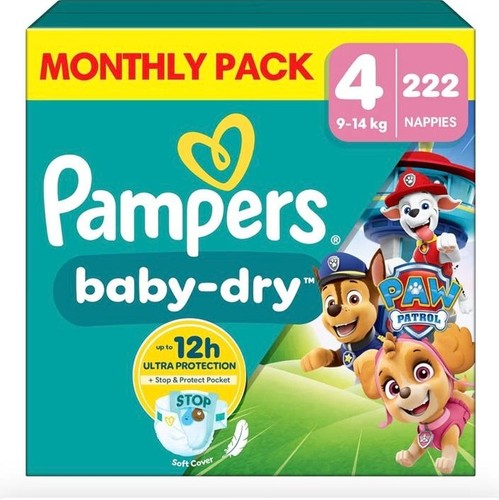 Pampers baby dry size - pampers, 222