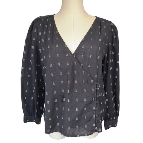 Madewell wrap top womens - madewell,