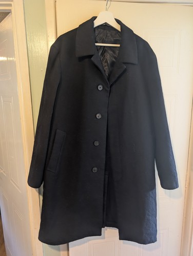 Zara textured wool coat - coat, xl