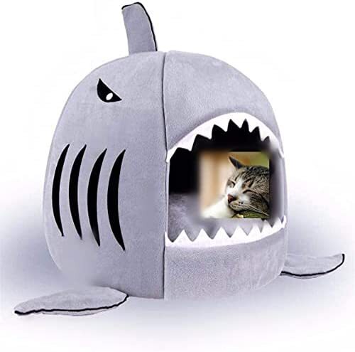 Winter warm shark mouth pet - winter,
