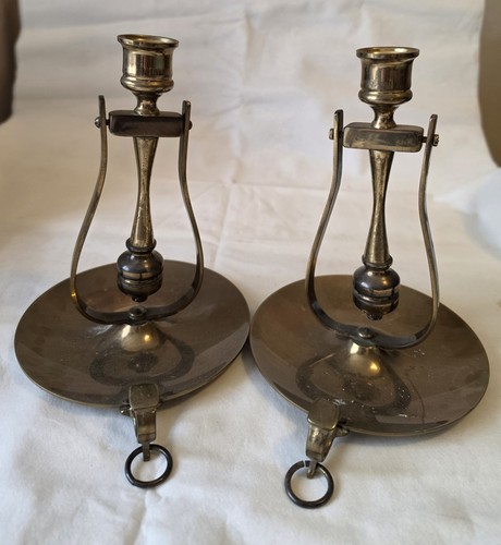 Vintage brass ships gimbal - x,