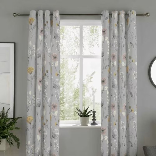Floristry eyelet curtains - eyelet,