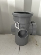 Osma PVC-U access pipe GREY  110mm S/S 4S274G 4S274 Soil