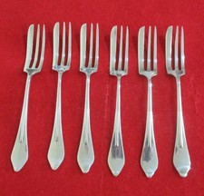 6 X Vintage James Dixon Silver