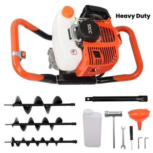 52cc petrol post hole digger - 52cc,