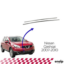 2 Pcs Chrome Front Bumper Trim