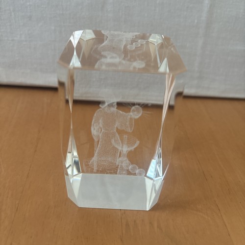 Laser etched crystal - crystal, glass