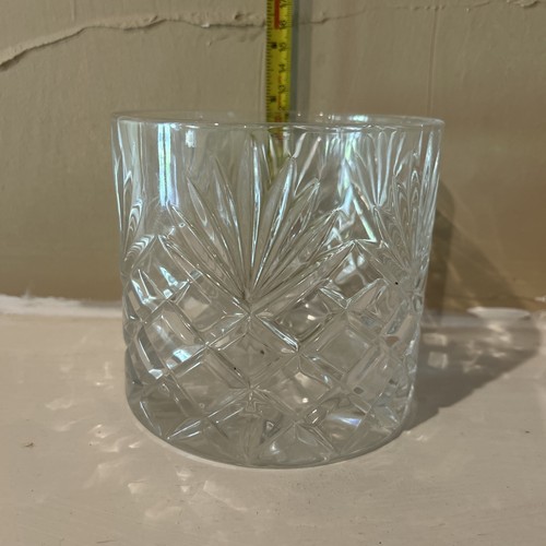 Crystal vase edinburgh pattern - vase,