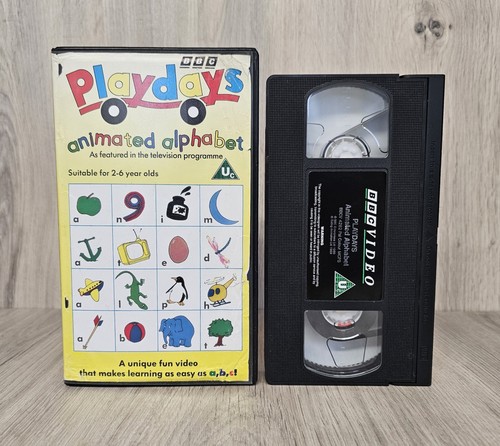 Playdays animated alphabet vhs - animated,
