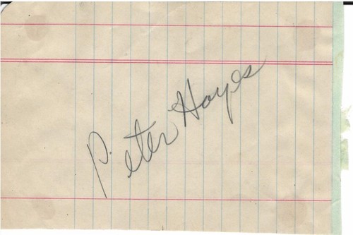 Peter hayes original - peter, hayes-original
