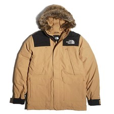 The North Face 2024 Mens - McMurdo Parka Jacket - Almond Butter/TNF Black