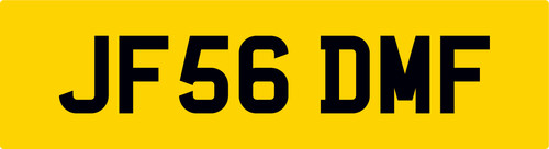 Cheap private car reg - private, number