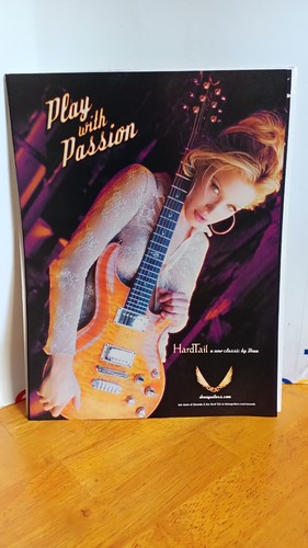 Dean guitars print 11 x - , ad