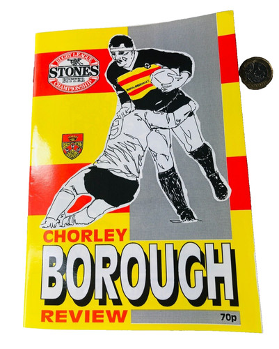 Rugby programme chorley - rugby,
